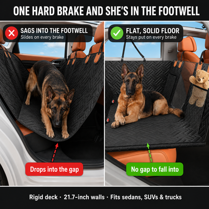IronPaw 2.0™ Hard-Bottom Dog Seat Extender